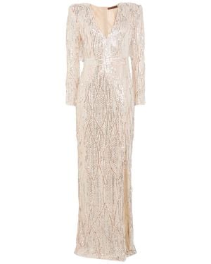 SILENCE LIMITED Luxury Maxi Dress Polyester - White
