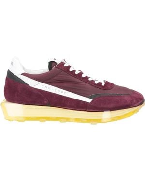 RBRSL RUBBER SOUL Sneakers Soft Leather, Textile Fibers - Purple