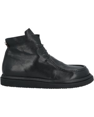 Moma Ankle Boots Leather - Black