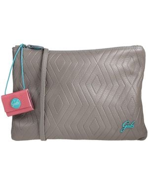 Gabs Taupe Cross-Body Bag Calfskin - Gray