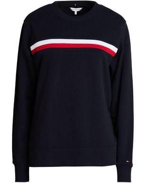 Tommy Hilfiger Midnight Sweatshirt Cotton - Black