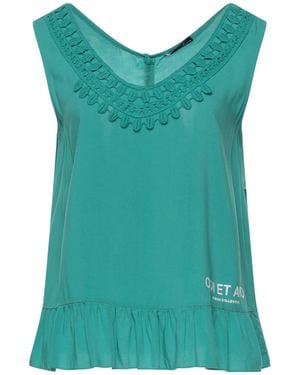Odi Et Amo Top Viscose - Green