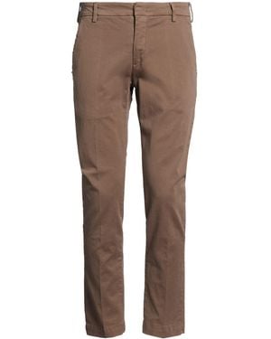 Entre Amis Pants Cotton, Elastane - Brown