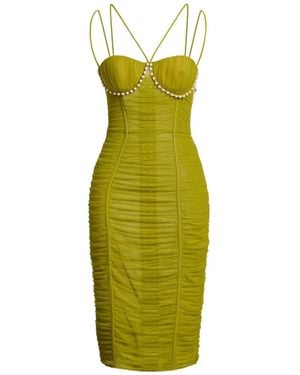 Elisabetta Franchi Vestito Midi - Verde