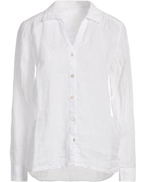 120% Lino Shirt Linen - White