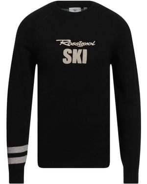 Rossignol Jumper Merino Wool, Viscose, Polyamide, Cashmere - Black
