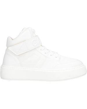 Ganni Trainers Leather, Textile Fibres - White