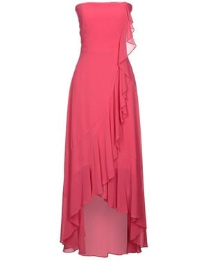 Marella Coral Midi Dress Polyester - Pink