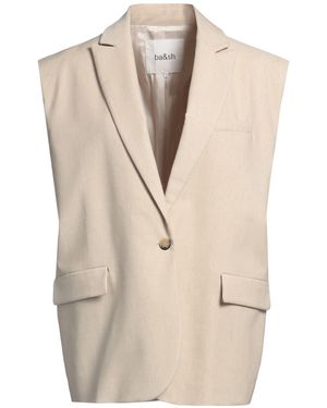 Ba&sh Tailored Vest Viscose, Polyester, Elastane - Natural