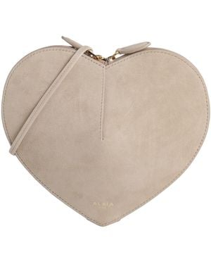 Alaïa Taupe Cross-Body Bag Leather - Natural