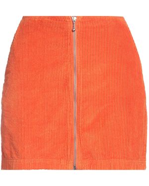 Obey Mini Skirt - Orange