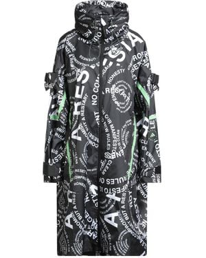 adidas By Stella McCartney Jacke, Mantel & Trenchcoat - Schwarz