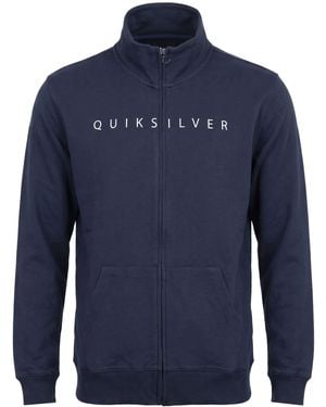 Quiksilver Sweatshirt Cotton, Elastane - Blue