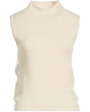 Alberta Ferretti Turtleneck Cashmere, Wool - White