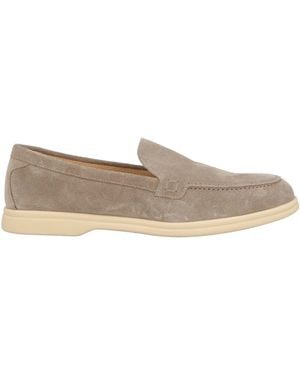 Doucal's Loafers Leather - Gray