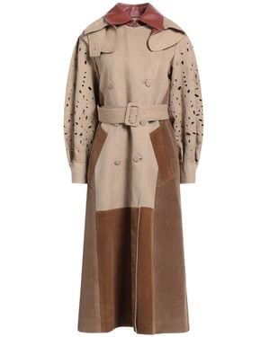 Chloé Overcoat & Trench Coat - Brown