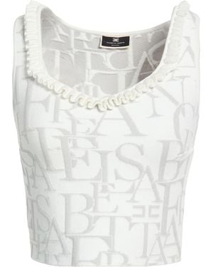 Elisabetta Franchi Top - White