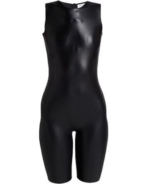 Marine Serre Line Playsuit Polyamide, Elastane - Black
