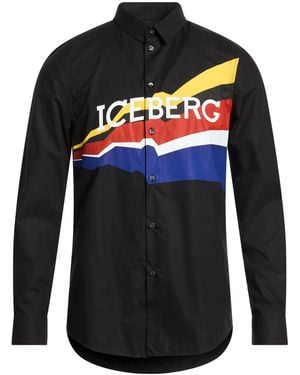 Iceberg Shirt Cotton - Black