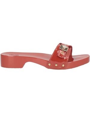 Scholl Mules & Zoccoli - Rosso