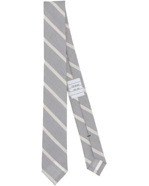 Thom Browne Ties & Bow Ties Wool - Gray