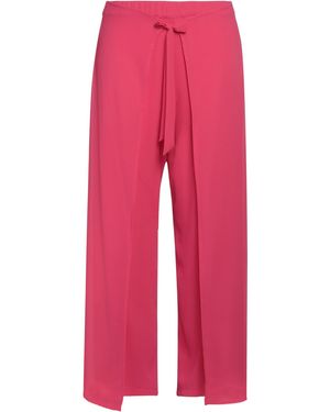 Clips More Fuchsia Trousers Polyester - Red