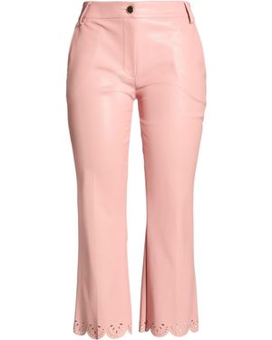 DOUBLE C Pants Polyester, Polyurethane - Pink