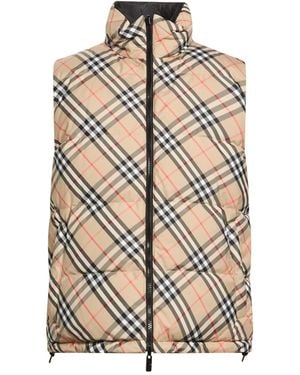 Burberry Sand Vest Polyester - White