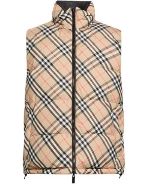 Burberry Sand Vest Polyester - White