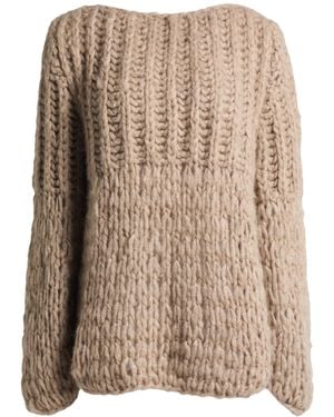 Wild Cashmere Sweaters - Natural