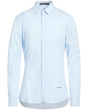 Frankie Morello Shirt Cotton, Elastane - Blue