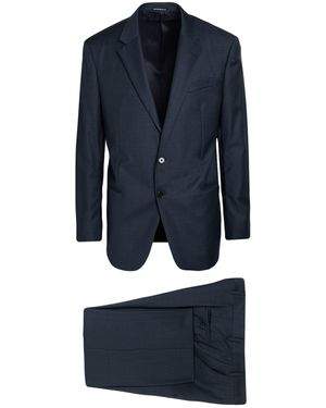 Emporio Armani G Line Midnight Suit Virgin Wool - Blue