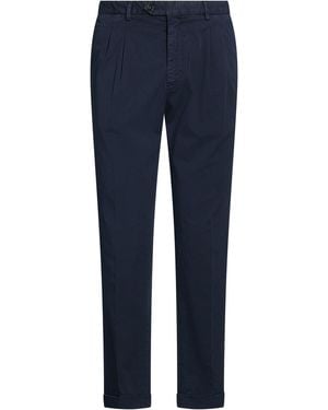 Drumohr Pants Cotton, Elastane - Blue