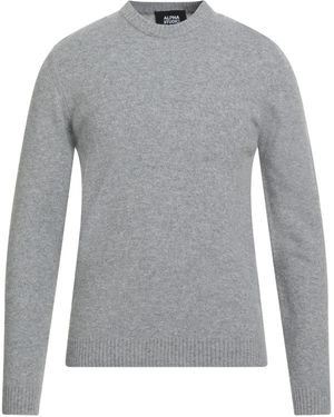 Alpha Studio Jumper Recycled Wool, Wool, Recycled Polyamide, Polyamide, Elastane - Grey