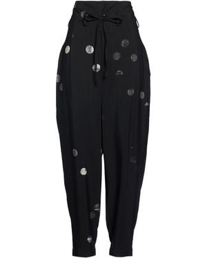 Y's Yohji Yamamoto Trousers Rayon, Cupro - Black