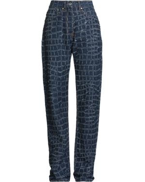 MSGM Jeans Cotton - Blue