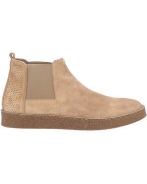 Pantanetti Ankle Boots Leather - Natural