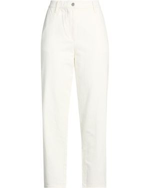 Eileen Fisher Ivory Jeans Organic Cotton - White