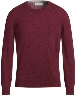 Brunello Cucinelli Jumpers - Red