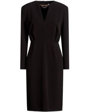 Kaos Midi Dress Polyester, Elastane - Black