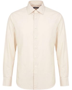 Bagutta Shirt Cotton - White