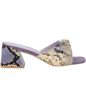 Jeannot Sandals - Purple