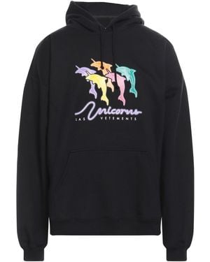 Vetements Sweatshirt - Black