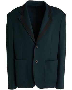 Lanvin Dark Blazer Virgin Wool - Blue