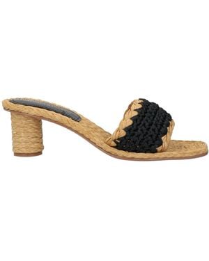 Paloma Barceló Sandals Synthetic Fibres, Textile Fibres - Natural