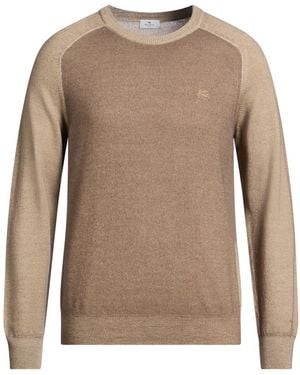 Etro Camel Jumper Wool - Natural