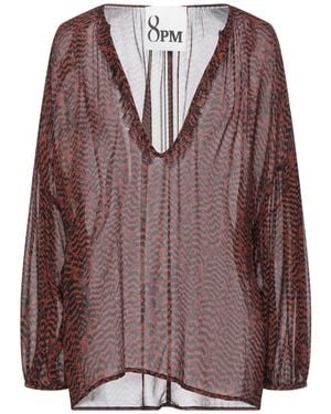 8pm Top - Brown