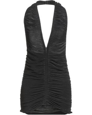 Atlein Mini Dress Polyester - Black
