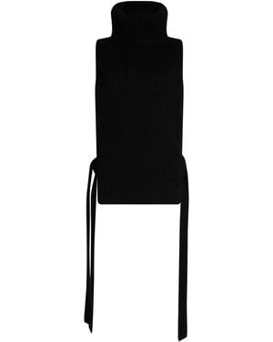 Uma Wang Cuello Alto - Negro