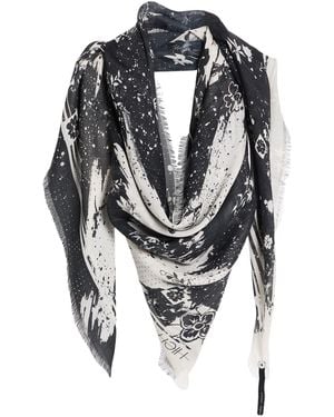 High Scarf Modal, Cashmere - Grey